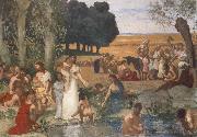 Pierre Puvis de Chavannes Summer oil painting picture wholesale